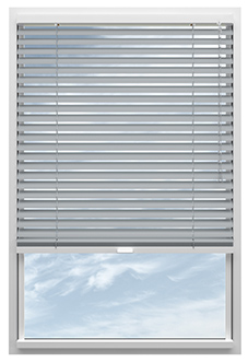 Purity, Satin Anchor Grey - Clip Fit Venetian Blind